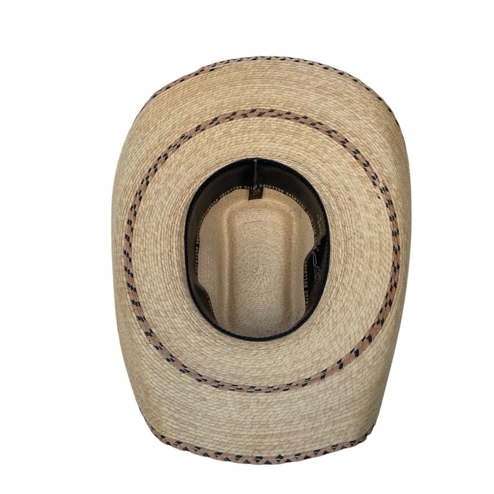 Bullhide straw cowboy hat cowgirl western country festival tan brown - Picture 3 of 6
